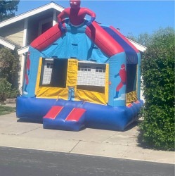 Spider Man Character Bounce House